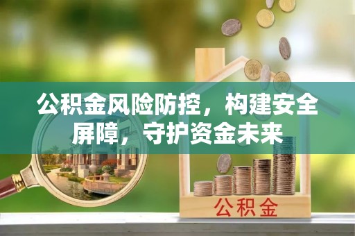 便捷公积金风险防控，构建安全屏障，守护资金未来